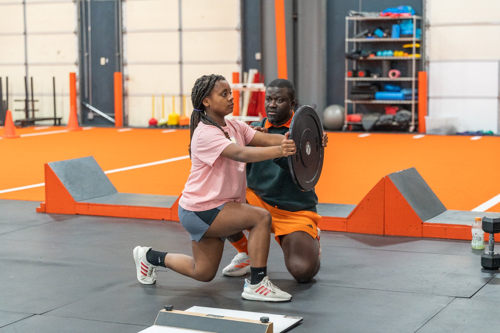 Junior athlete training